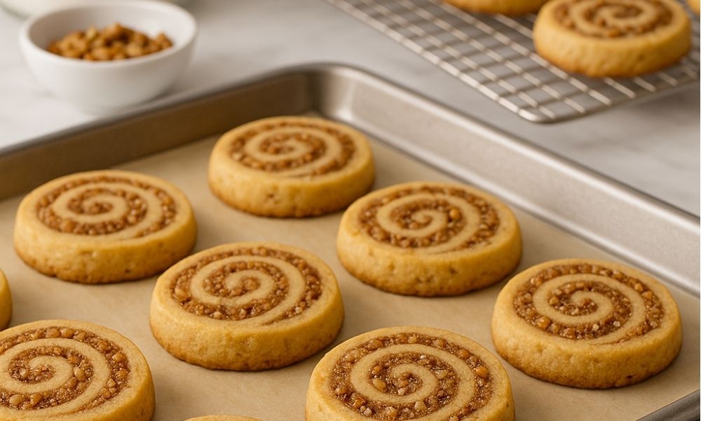 Italian Pili Nut Roll Cookie Recipe