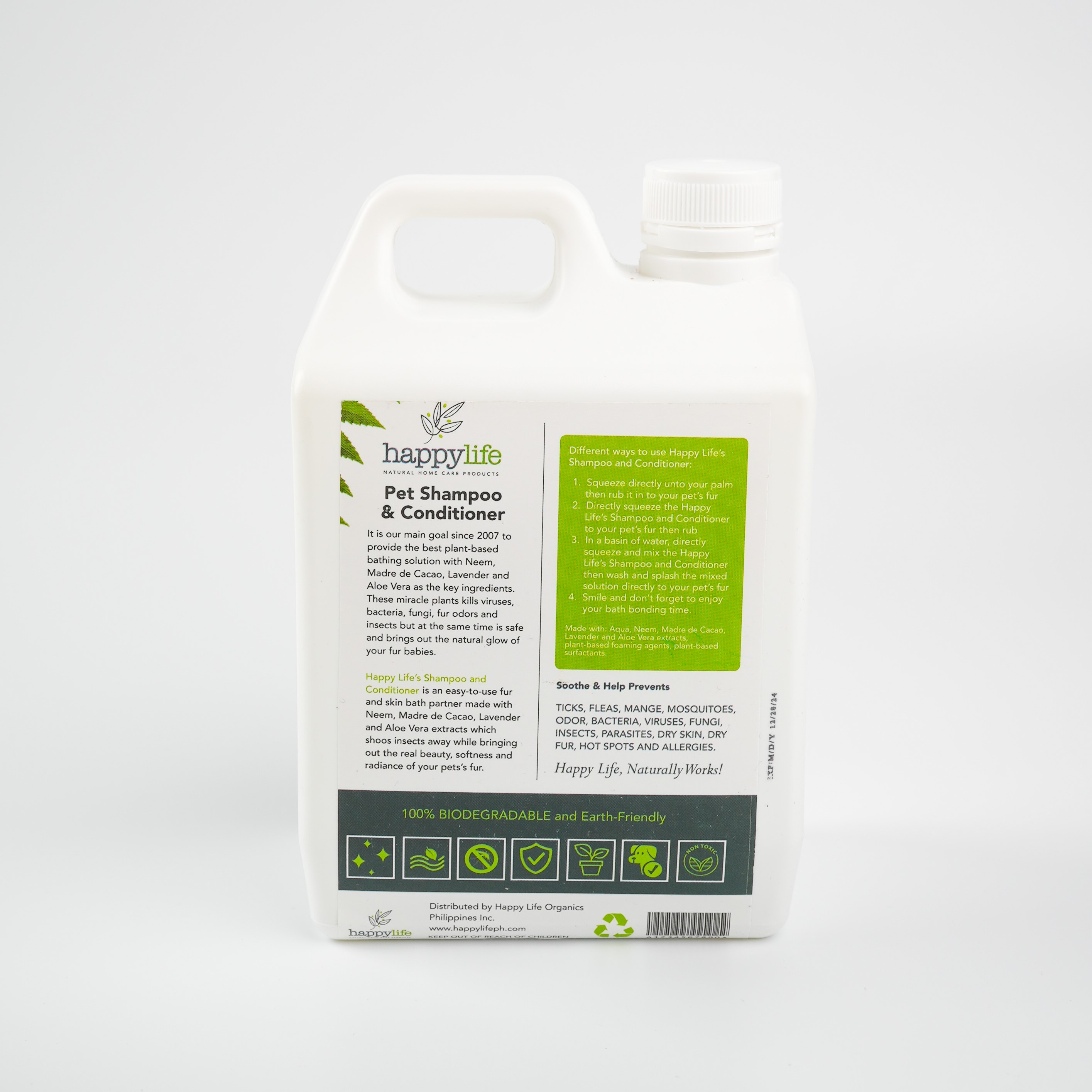 Happy Life Pet Shampoo & Conditioner 1L | Iskaparate