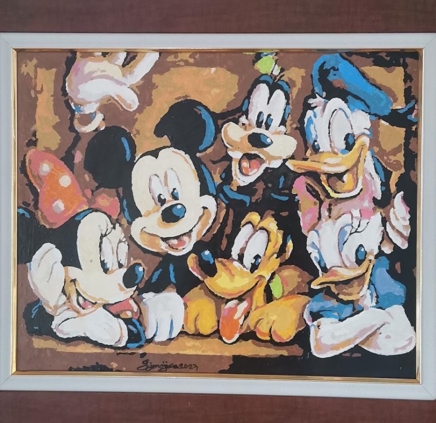 Disney Mickey Mouse and Friends Painting | Iskaparate