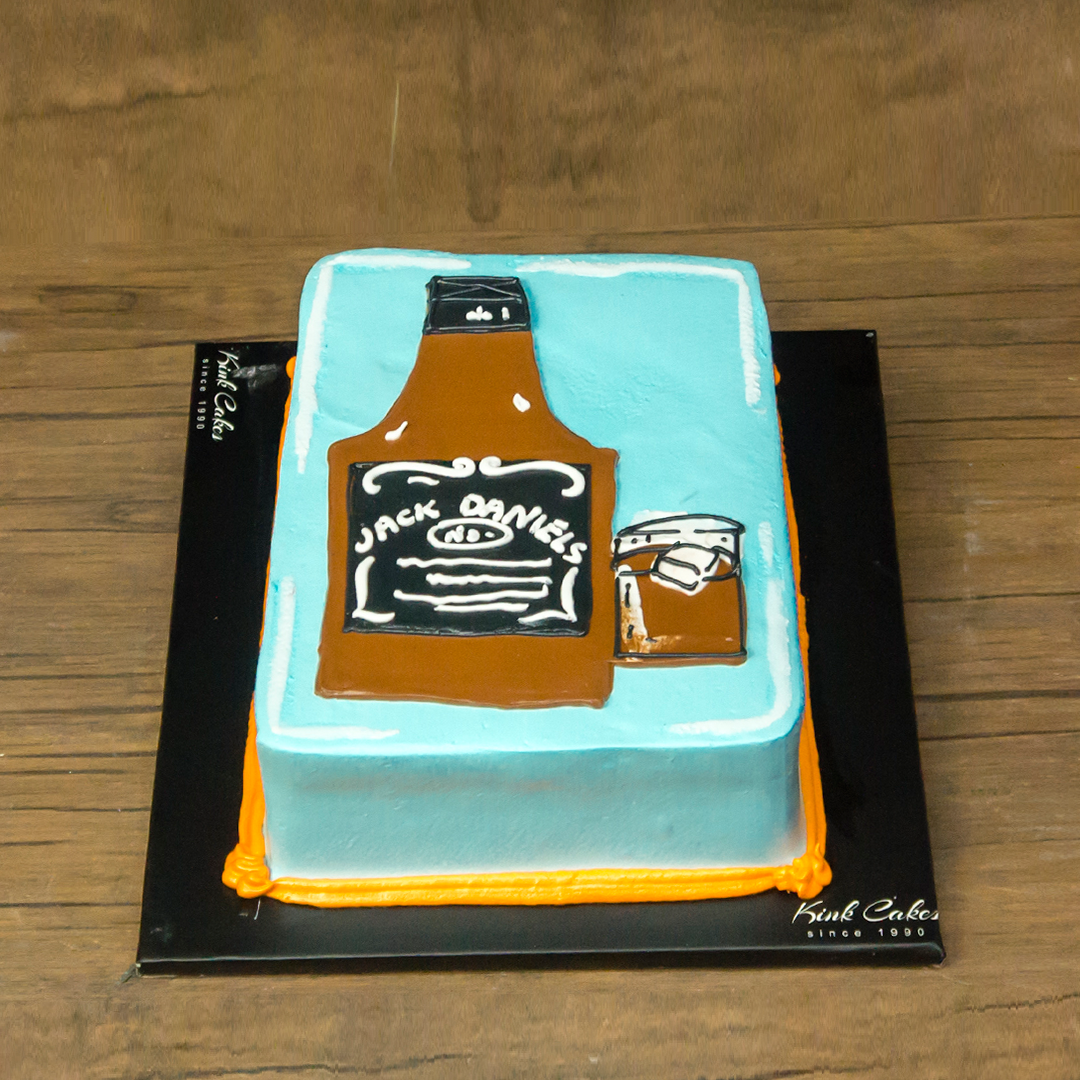 Jack Daniel-01 Cake by Kink Cakes | Iskaparate