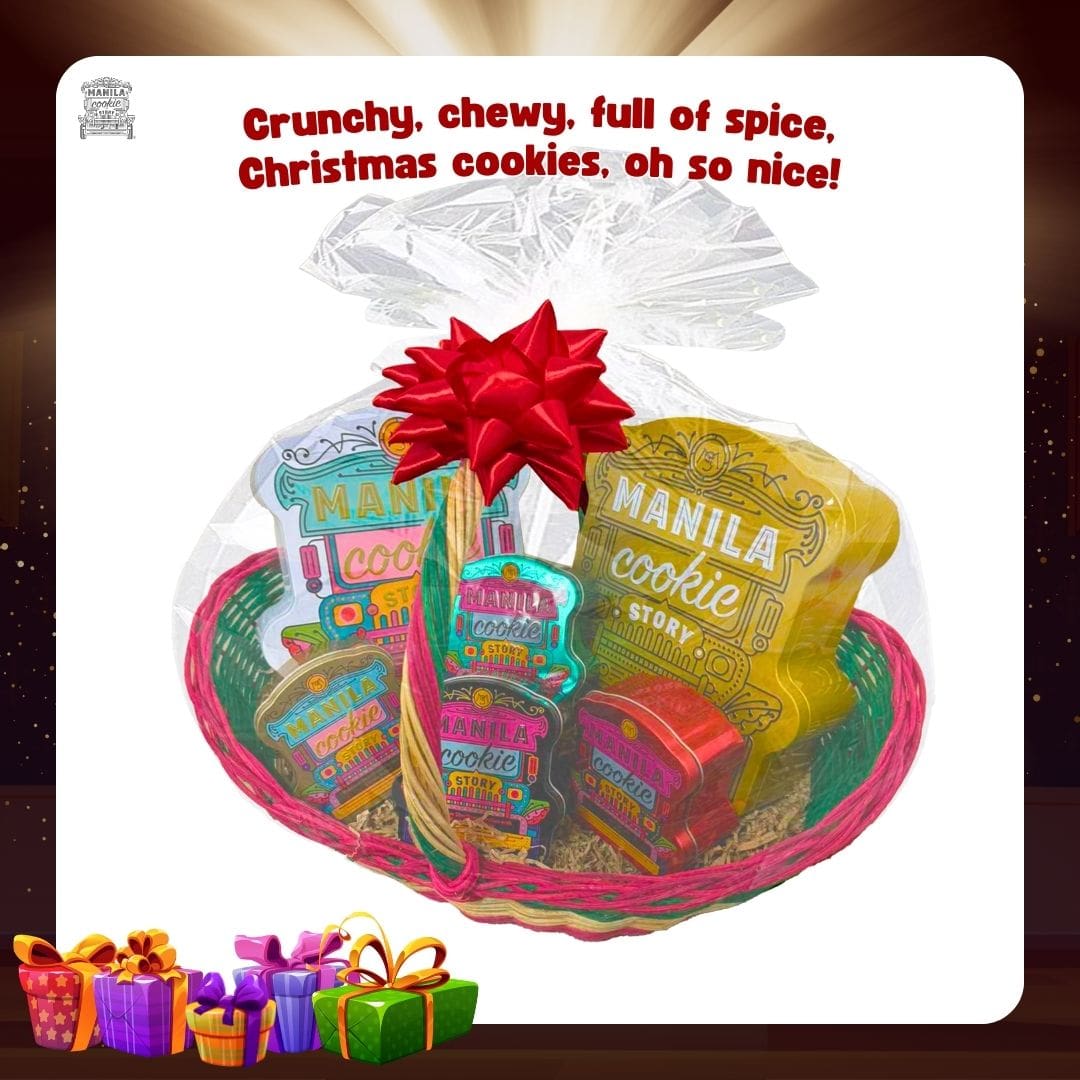 Manila Cookie Story Christmas Basket 1