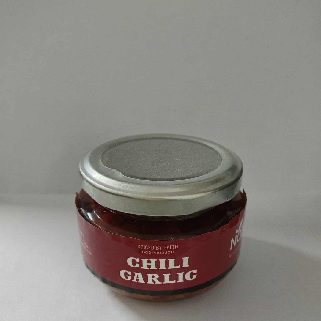 Spiced By Faith Chili Garlic Oil 200g/jar | Our Market