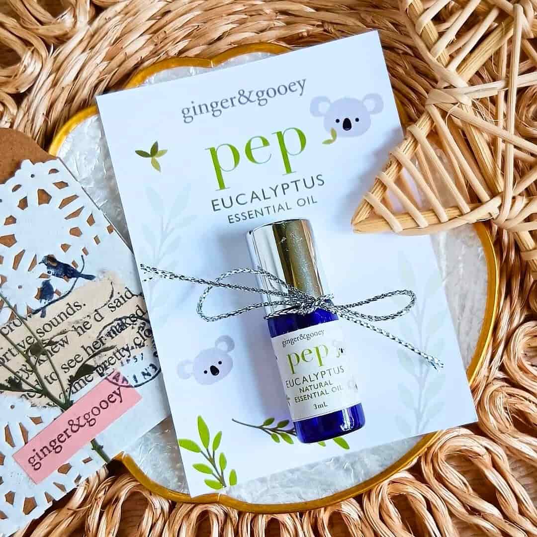Pep eucalyptus essential oil 3ml roller bottle | Our Market